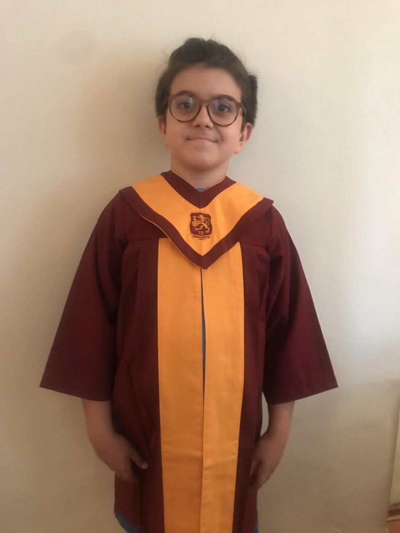 Anaokulu Kep Cübbe Modeli Pamuklu Albaka Kumaş