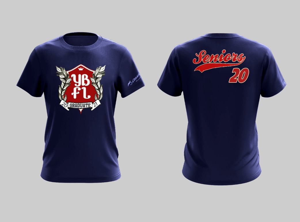 Mezuniyet Tasarımlı Lacivert T-Shirt